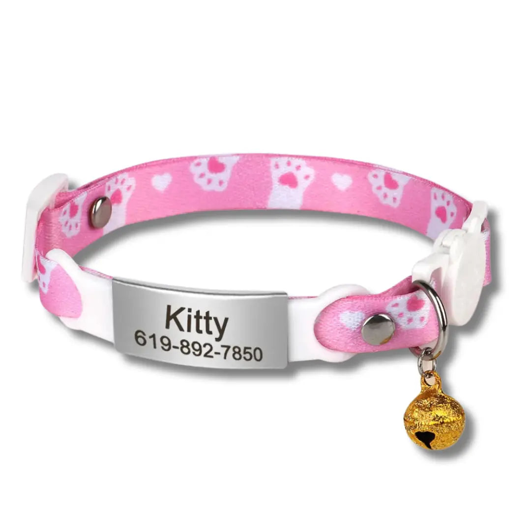 Collier Anti Étrangement Pour Chaton - Patoune Harnais Chat