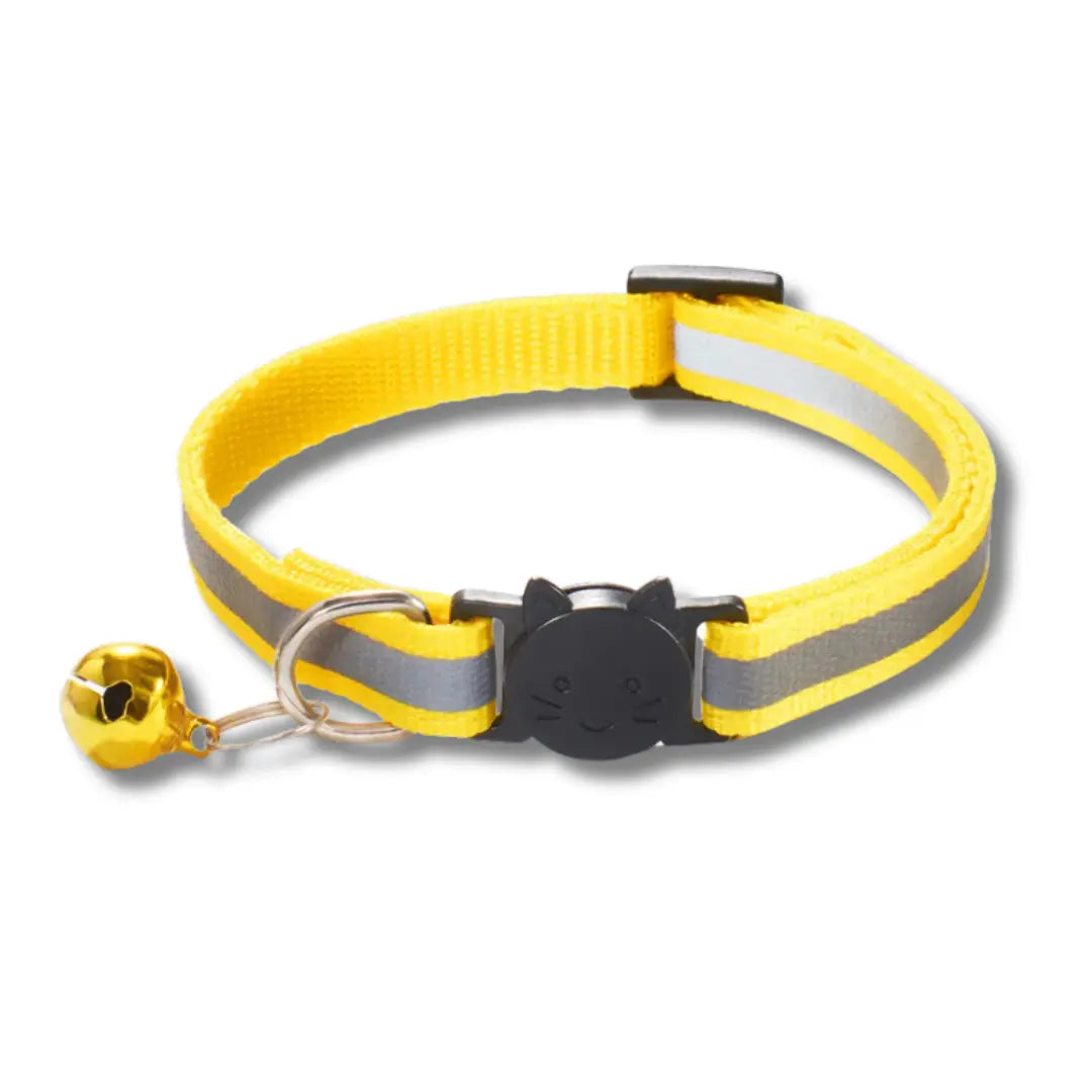 collier-chat-anti-etranglement-jaune