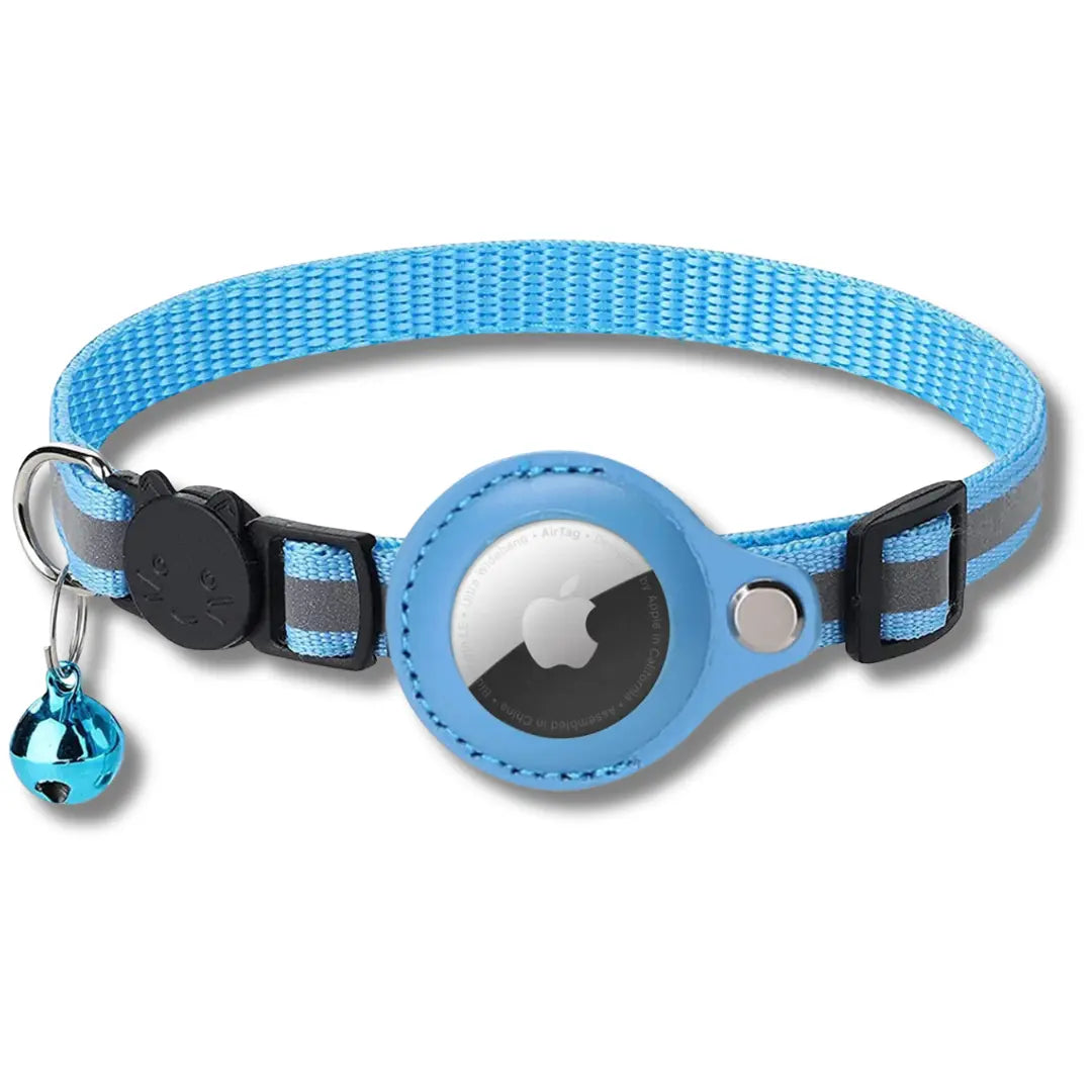 Collier Pour Chat GPS - Bleu Harnais Chat