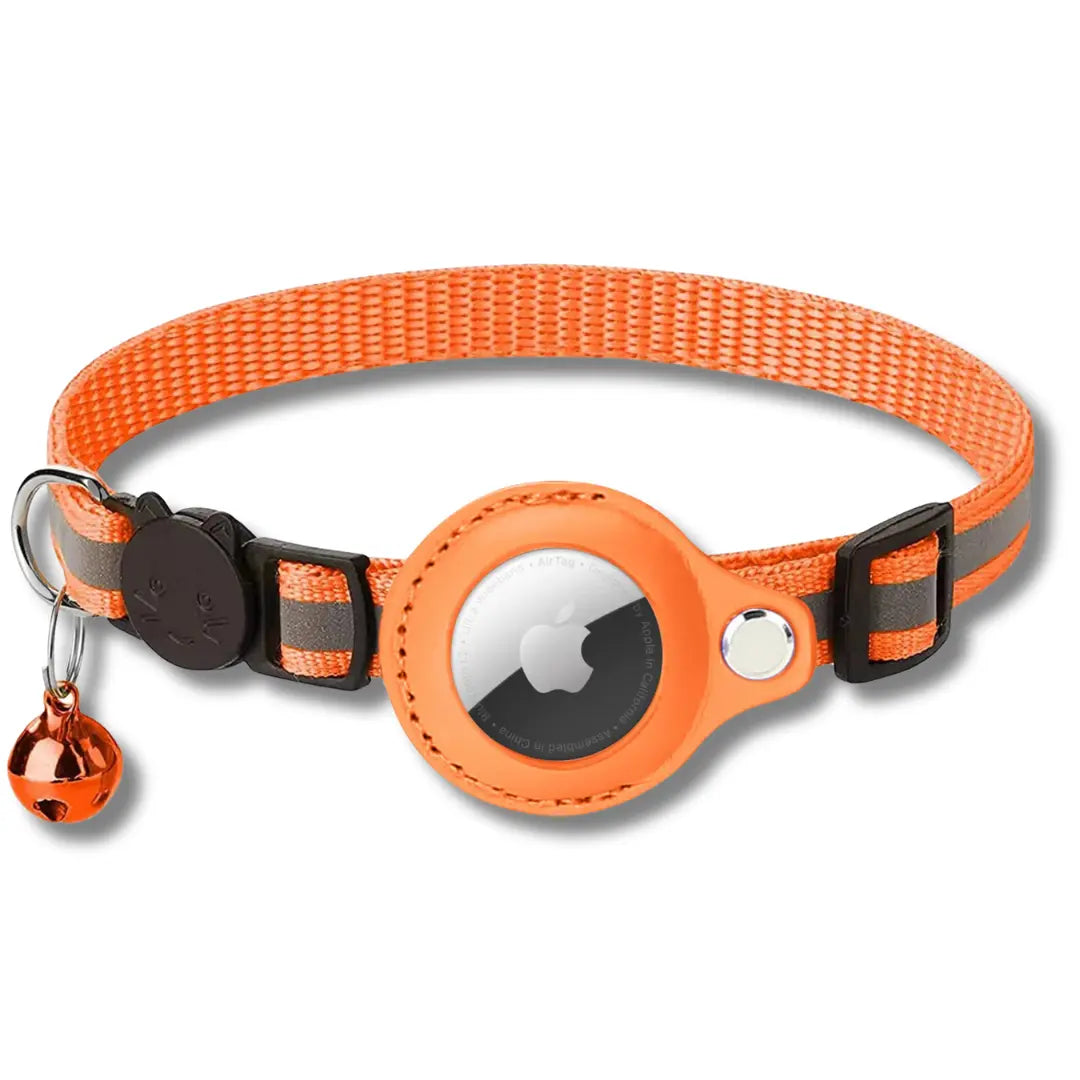 Collier Pour Chat GPS - Orange Harnais Chat