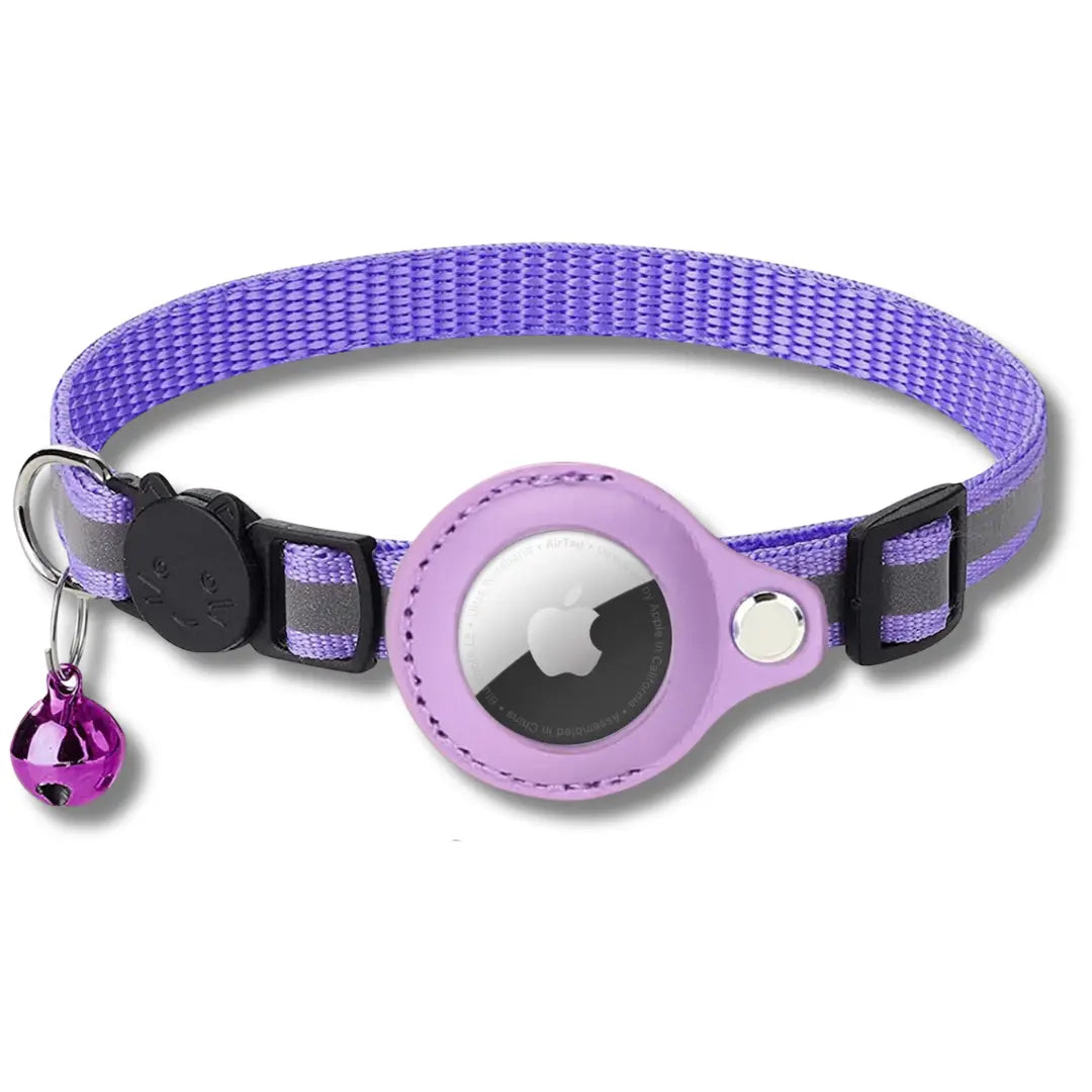 Collier Pour Chat GPS - Violet Harnais Chat