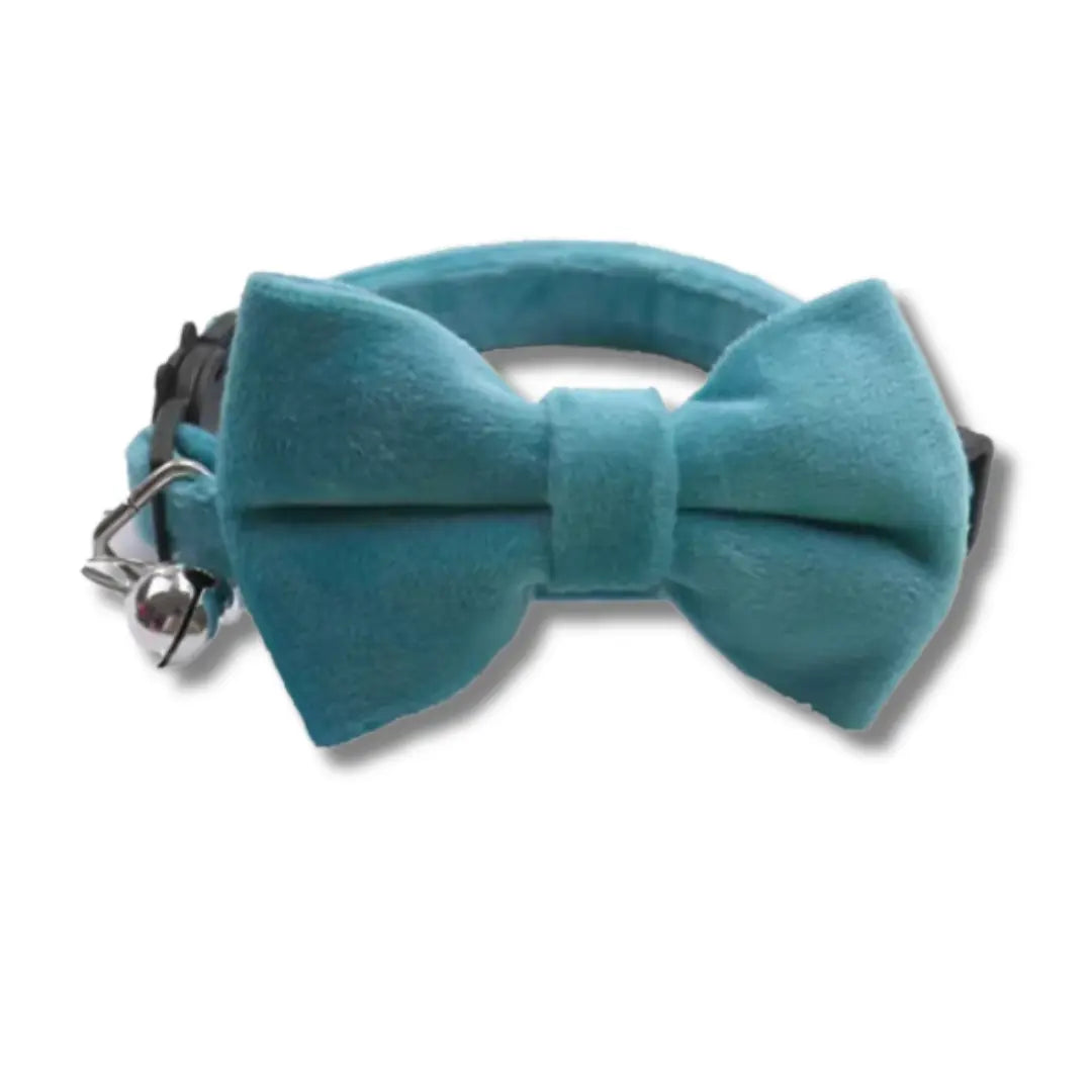 Collier Pour Chat Noeud Papillon - Bleu Harnais Chat