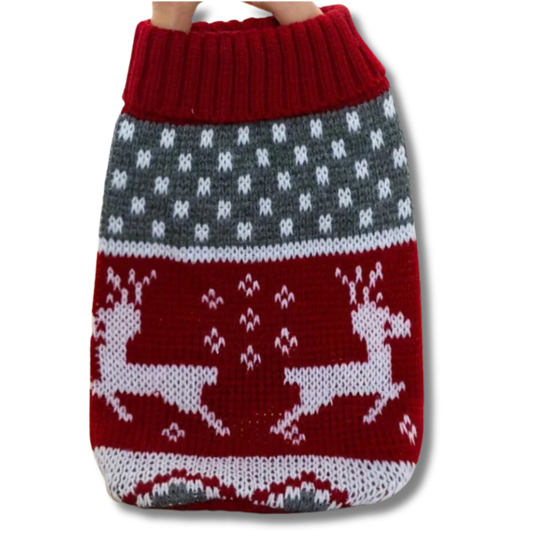 pull-pour-chat-noel-rouge